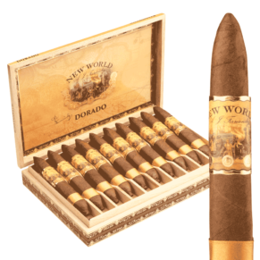 New World Dorado by AJ Fernandez Figurado 6x56 EMS hộp 10