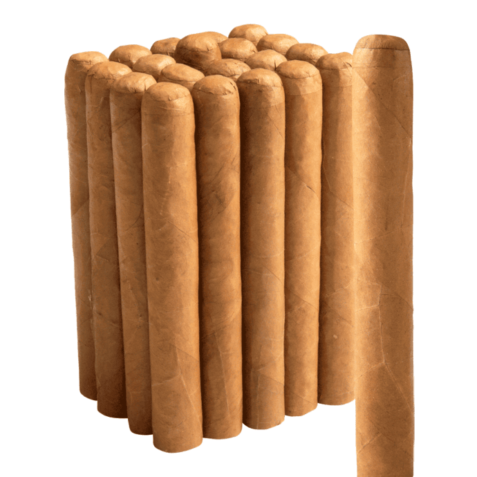 Nicaraguan Overruns Connecticut Corona 4.5x46 Natural bó 20
