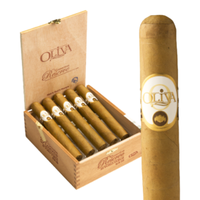 Oliva Connecticut Reserve Toro Tubo 6x50 Natural hộp 10