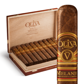 Oliva Serie V Melanio Double Toro 6x60 EMS hộp 10