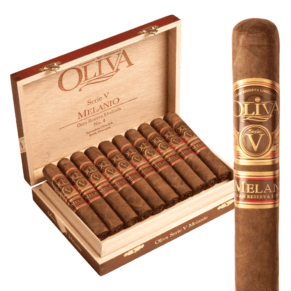 Oliva Serie V Melanio Petite Corona #4 4.5x46 EMS hộp 10