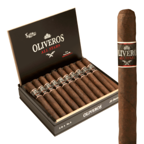 Oliveros All Stars No. 5 Basso 6x54 Maduro hộp 20