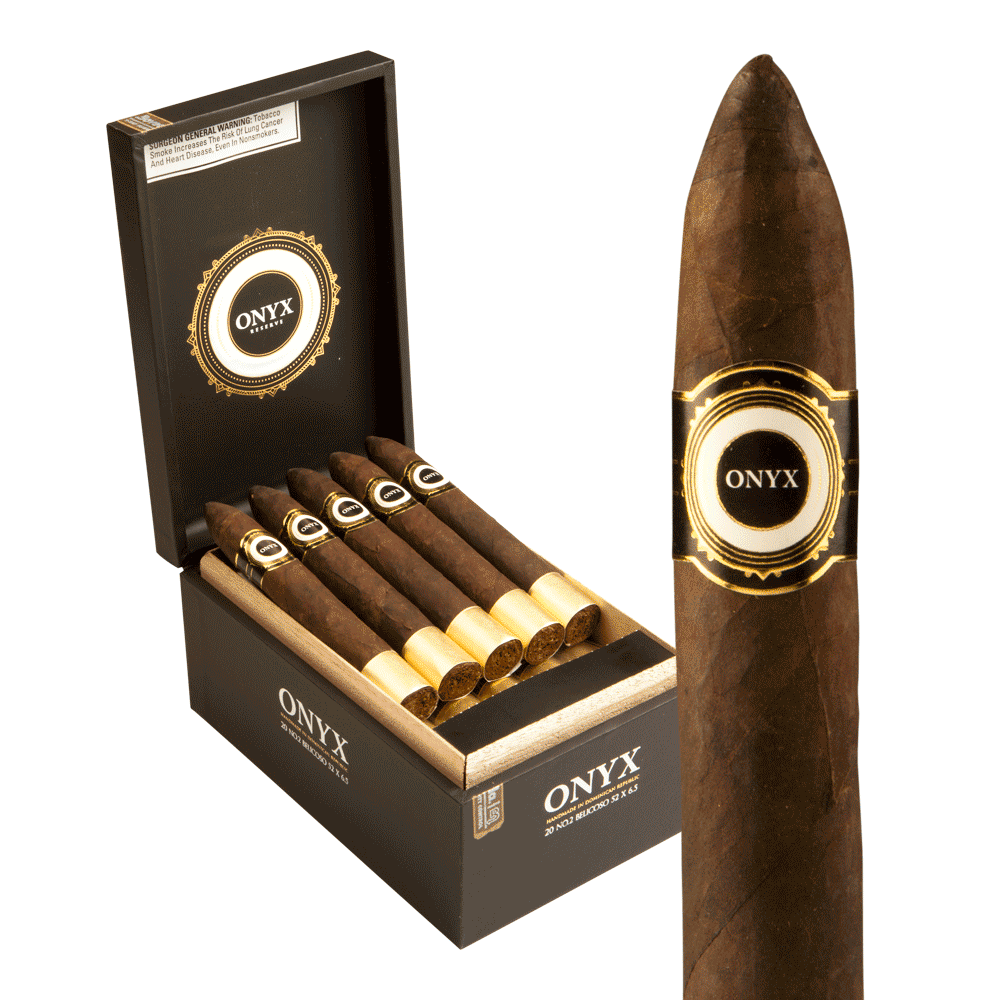 Onyx Reserve No. 2 Belicoso 6.12x52 Maduro hộp gỗ tuyết tùng 20