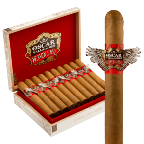 Oscar Valladares Heaven and Hell Toro Connecticut 6x52 Natural hộp 20