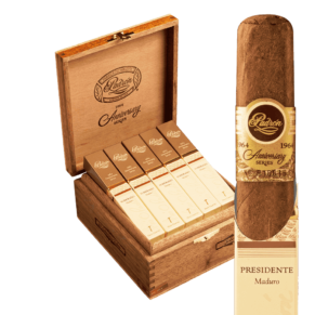 Padron 1964 Anniversary Series Presidente Tube Maduro 6x50 Maduro hộp 15