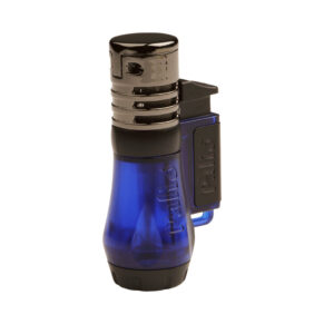 Palio Cigar Lighters Vesuvio Blue Triple Flame