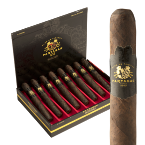 Partagas Black Label Crystal 5.5x50 Maduro hộp 8 Glass Tubes