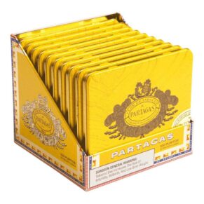 Partagas Puritos 10 hộp thiếc 10 4.25x32 EMS Qty of 100