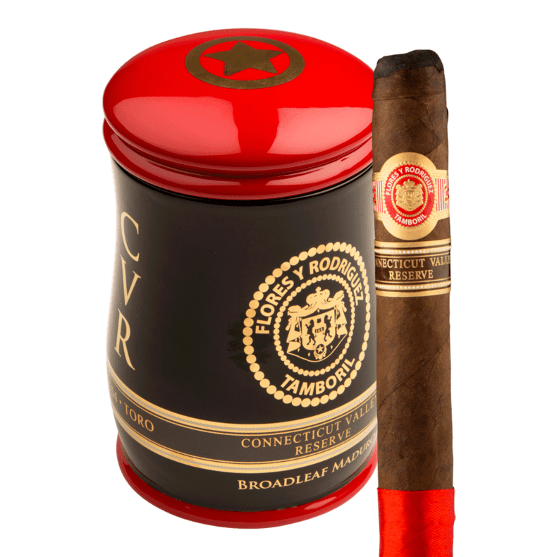 PDR Connecticut Valley Reserve Maduro Gran Toro 6x54 Maduro Jar of 19