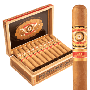 Perdomo 30th Anniversary Connecticut Gordo 6x60 EMS hộp 30