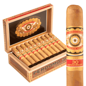 Perdomo 30th Anniversary Connecticut Robusto 5x54 EMS hộp 30