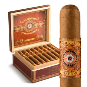 Perdomo Habano Bourbon Barrel-Aged Sun Grown Churchill 7x54 EMS hộp 24