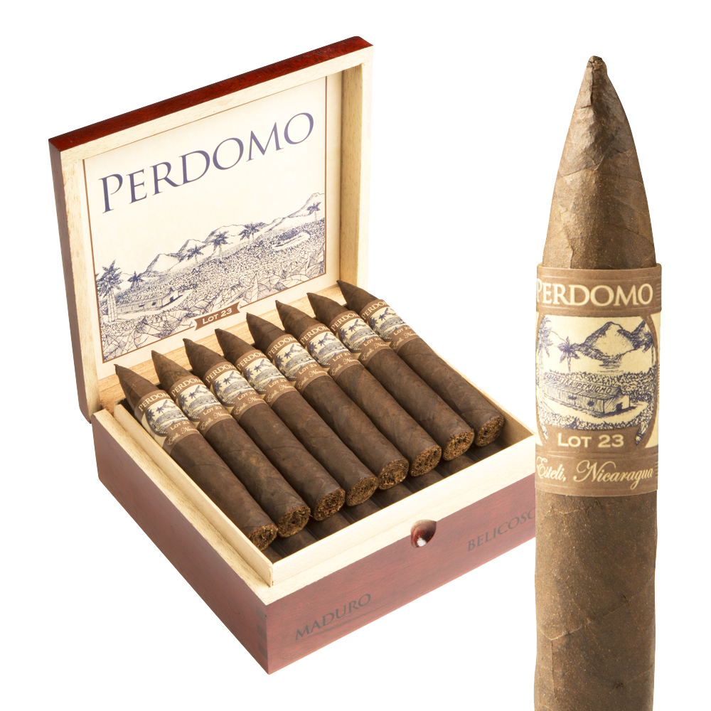 Perdomo Lot 23 Belicoso Maduro 6x54 Maduro hộp 24