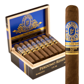 Perdomo Reserve 10th Anniversary Box Pressed Maduro Robusto 5x54 Maduro hộp 25