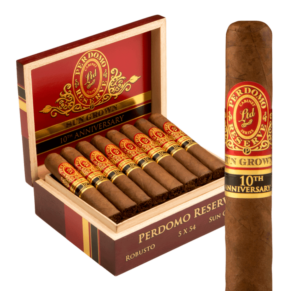 Perdomo Reserve 10th Anniversary Box Pressed Sun Grown Robusto 5x54 EMS hộp 25