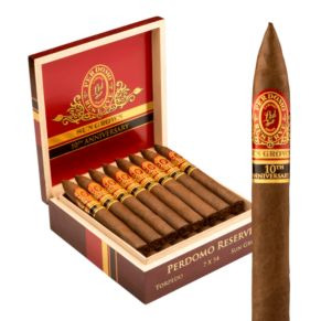 Perdomo Reserve 10th Anniversary Box Pressed Sun Grown Torpedo 7x54 EMS hộp 25