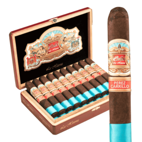 Perez Carrillo La Historia El Senador 5.37x52 Maduro hộp 20