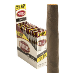 Phillies Cigars Black 4.25x25 Natural 30 gói 2 60 điếu