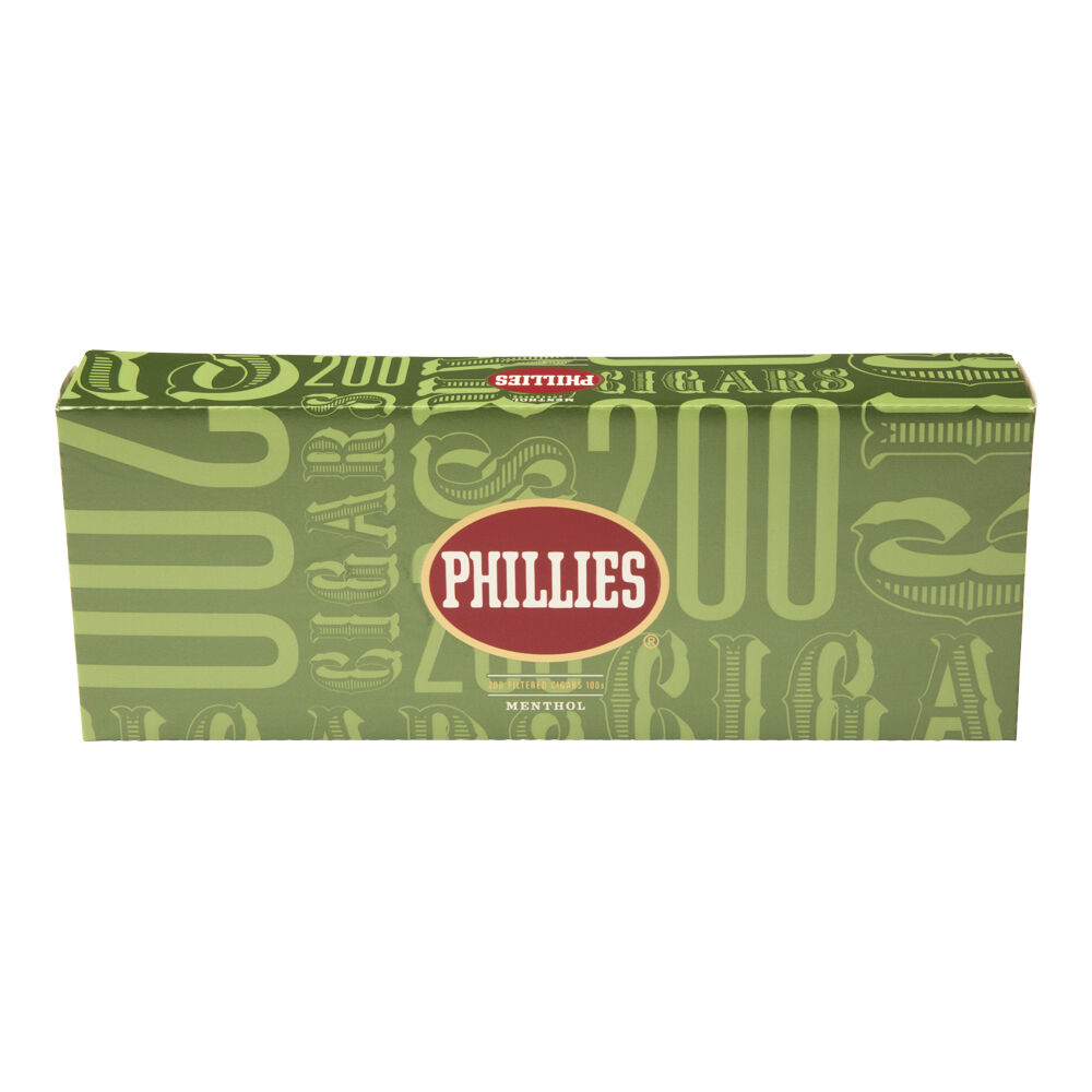 Phillies Filtered Cigars Menthol 3.12x20 Natural 10 gói 20 200 điếu