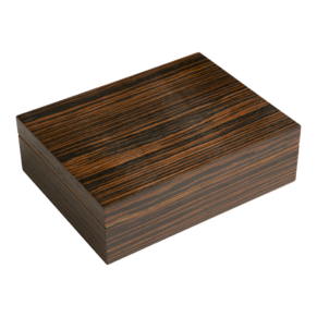 Prestige Cigar Humidors Vizcaya Ebony 25-50 Cigar