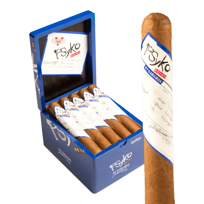 Psyko Seven Nicaragua Gordo 6x60 Natural hộp 20