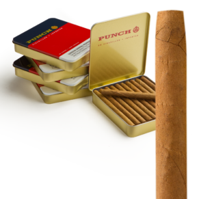 Punch Cigarillo Tins 4x24 Natural 10 hộp thiếc