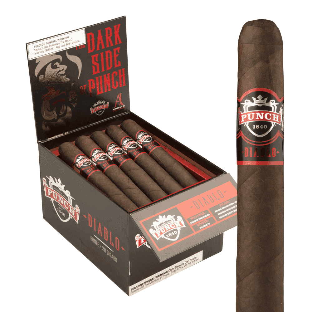 Punch Diablo Brute 6x60 Maduro hộp 20