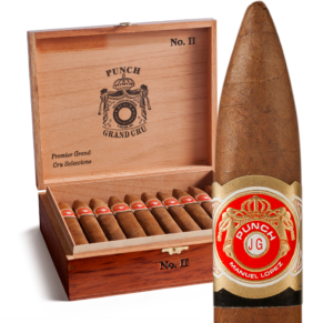 Punch Grand Cru No. 2 Pyramid 6.12x54 Natural hộp gỗ tuyết tùng 20