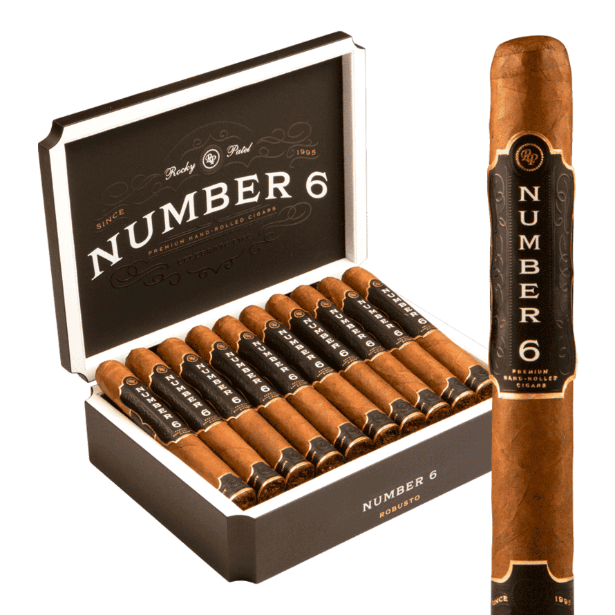 Rocky Patel Number 6 Robusto 6x50 EMS hộp 20