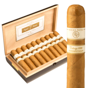 Rocky Patel Vintage 1999 Short Gordo 5x60 Natural hộp 20