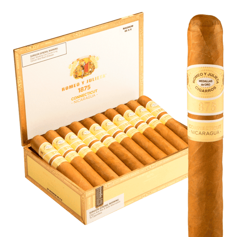 Romeo y Julieta 1875 Connecticut Nicaragua Magnum 6x60 EMS hộp 20