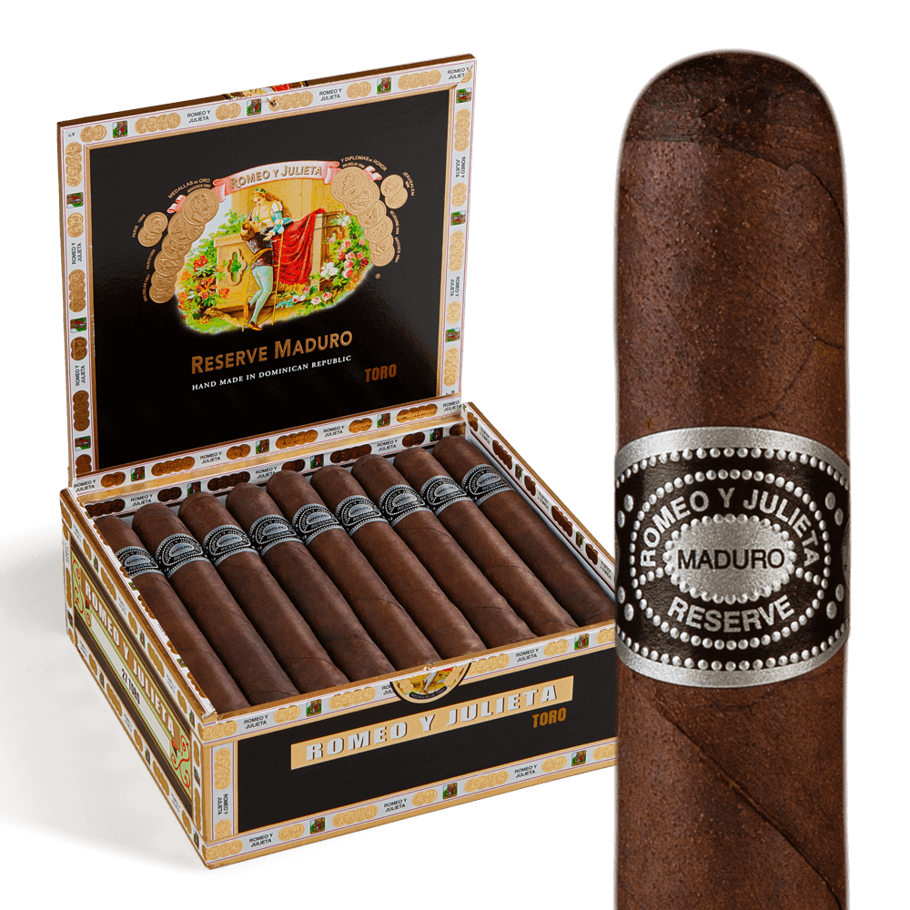 Romeo y Julieta 1875 Reserve Maduro Toro 6x50 Maduro hộp 27