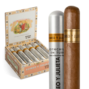Romeo y Julieta 1875 Rothchilde Tube 5x50 EMS hộp 10 ống nhôm