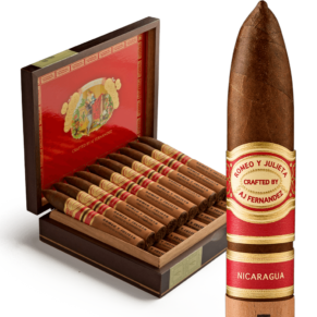 Romeo y Julieta Crafted by AJ Fernandez Belicoso 6x52 Maduro hộp 20