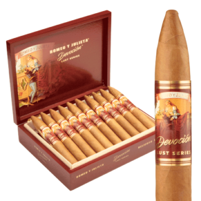 Romeo y Julieta Devocion Lust Belicoso 6.12x54 Natural hộp 20