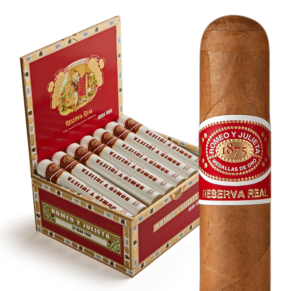 Romeo y Julieta Reserva Real Gran Toro Tubo 6x54 Natural hộp 20 ống nhôm
