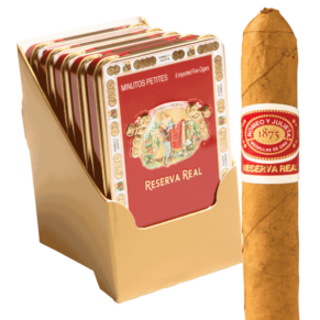 Romeo y Julieta Reserva Real Minutos Petites 4x33 Natural 5 hộp thiếc 6 30 điếu
