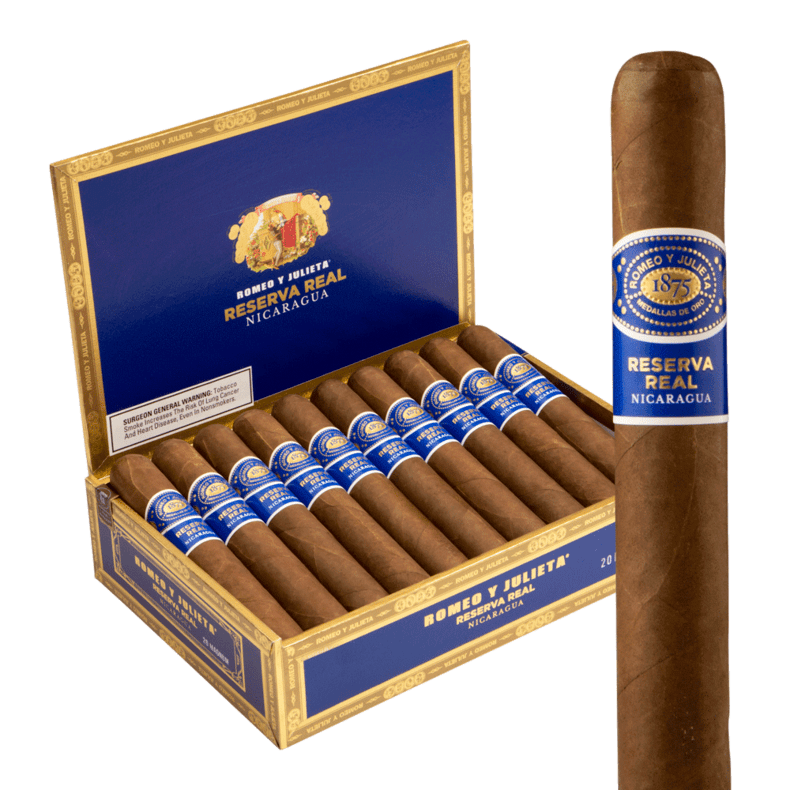 Romeo y Julieta Reserva Real Nicaragua Magnum 6x60 Maduro hộp 20