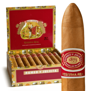Romeo y Julieta Reserva Real No. 2 Belicoso Box-Pressed 6.12x52 Natural hộp 25