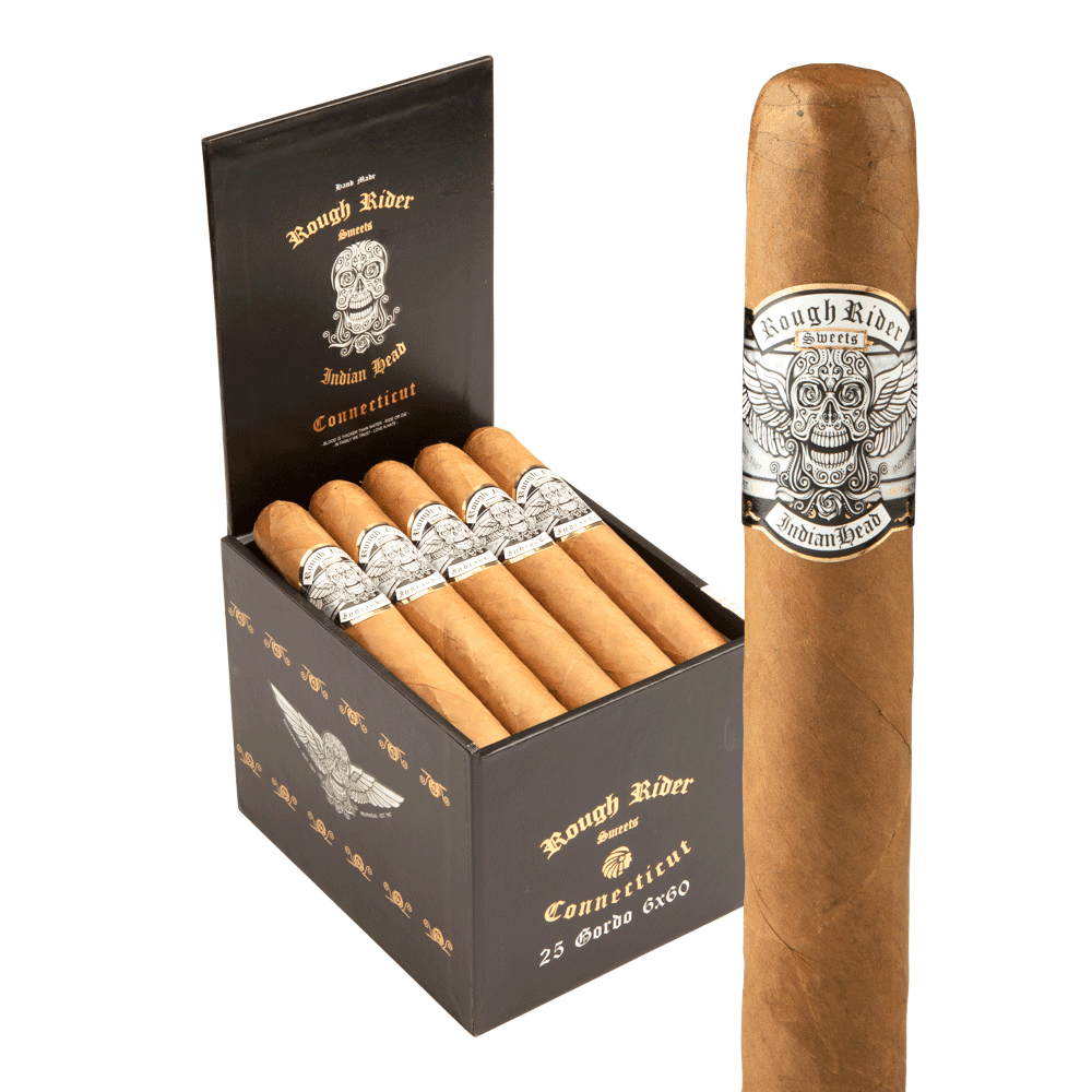 Rough Rider Sweets Gordo 6x60 Natural hộp 25