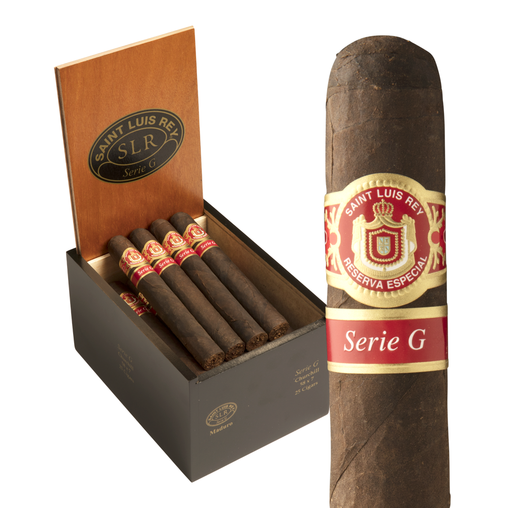 Saint Luis Rey Serie G Churchill 7x58 Maduro gói 5