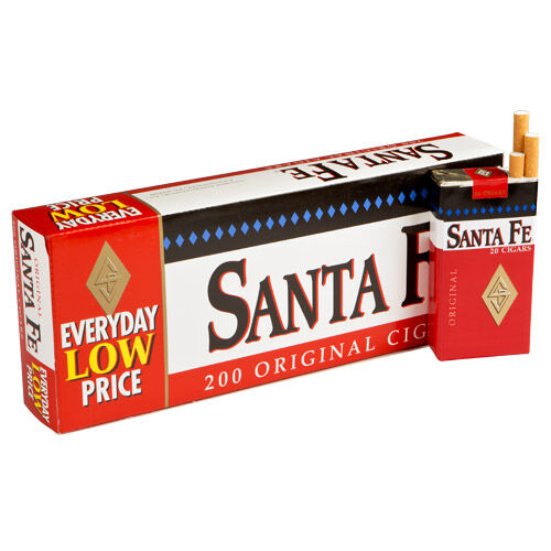 Santa Fe Filtered Cigars Filtered Regular 3.87x20 Natural 10 gói 20