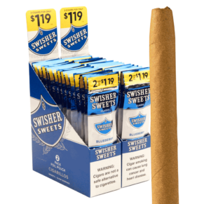 Swisher Sweets Cigarillos Blueberry 4x30 Natural 30 gói 2 60 điếu