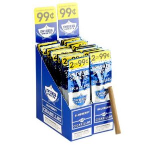 Swisher Sweets Cigarillos Blueberry 4x30 Natural 2 gói 30