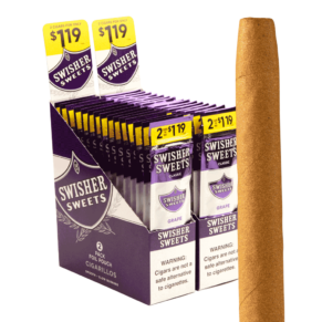 Swisher Sweets Cigarillos Grape 4x30 Natural 30 gói 2 60 điếu