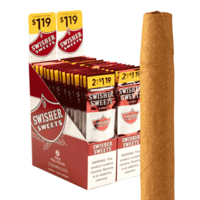 Swisher Sweets Cigarillos Original 4x30 Natural 30 gói 2 60 điếu
