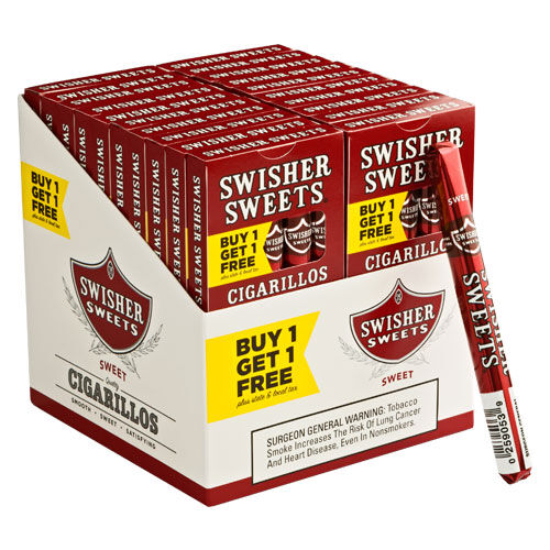 Swisher Sweets Cigarillos Sweets 4x30 Natural 20 gói 5 100 điếu