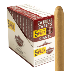 Swisher Sweets Giants 6.12x44 Natural 10 gói 5 50 điếu