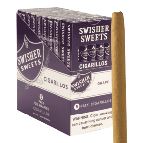 Swisher Sweets Grape Cigarillo 4x30 Natural 10 gói 5 50 điếu