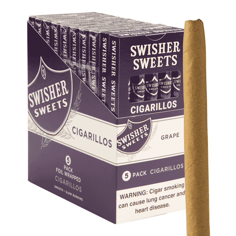 Swisher Sweets Grape Cigarillo 4x30 Natural 10 gói 5 50 điếu
